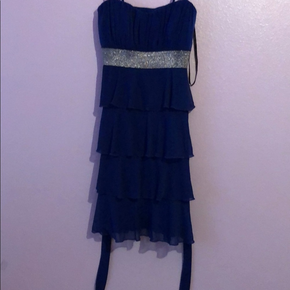 Blue dress